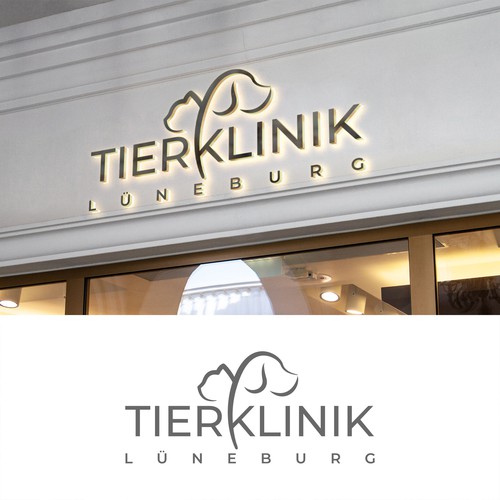 "Zeitgemäßes Makeover unseres Kliniklogos und gesamter Außendarstellung" winning  by Lost&Found