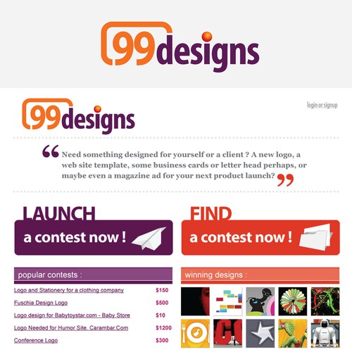 Logo for 99designs Design by hendrei