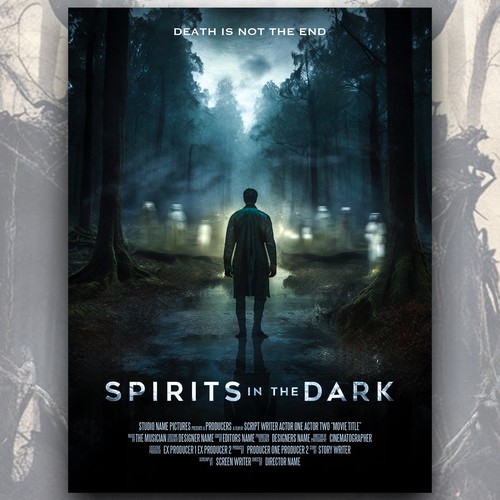 SPIRITS IN THE DARK poster contest Design by 【E-Django】