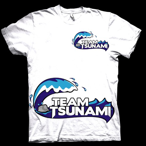 Create the next logo for Team Tsunami Design by designedbyjeriz▲