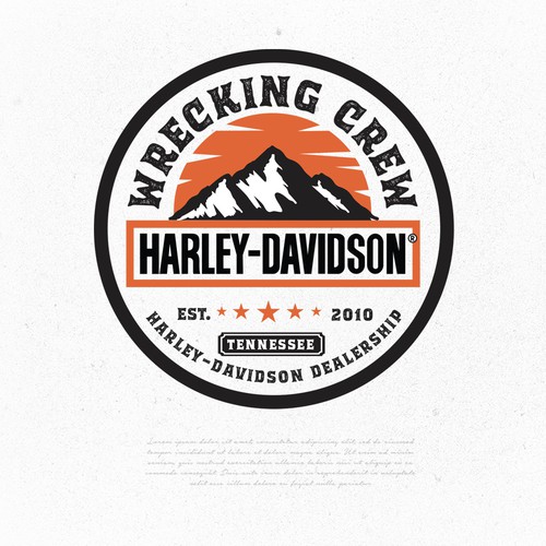 Wrecking Crew Harley-Davidson (New Dealership!!) Design by Sebastiano"