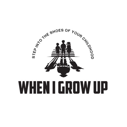 When I Grow Up Logo Design by honeyjar