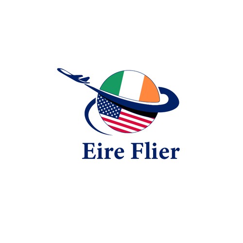 The Eire Flier logo Design réalisé par Eric Studio