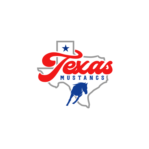 Texas Mustangs Design by sukadarma