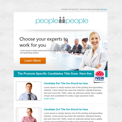 Help people2people with a new email