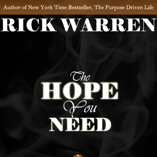 Design Rick Warren's New Book Cover Diseño de cre8ive99