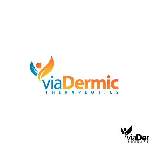 New logo wanted for viaDermic(TM) Therapeutics Design by 7- Lung