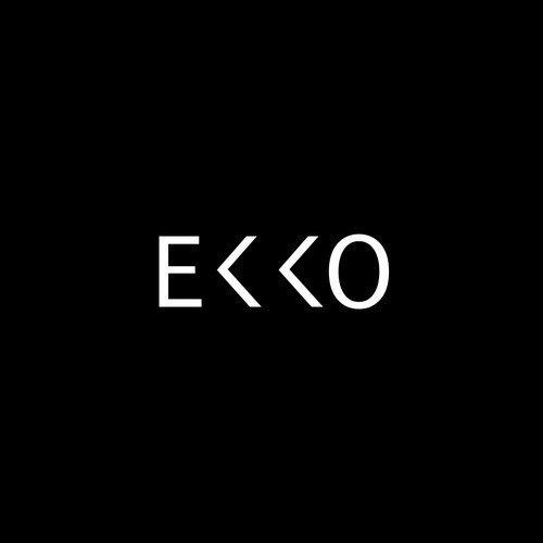 SIMPLE LOGO - ekko Letters then dm after Design by artoffaizan