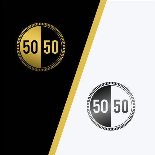 Desing a raffle competition logo for 50/50 Design by Hidden Master