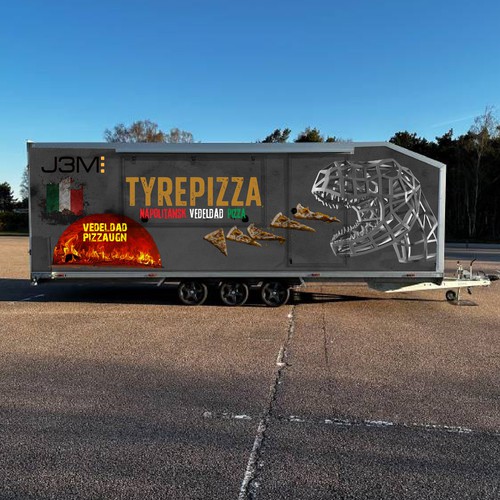 PIZZA trailer - be creative! Design von Windmill Designer™