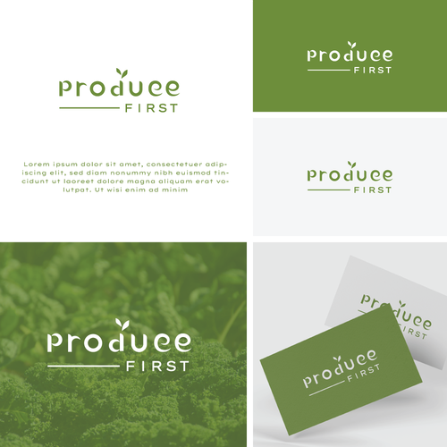 FRESH PRODUCE COMPANY LOGO Design von Designfirm