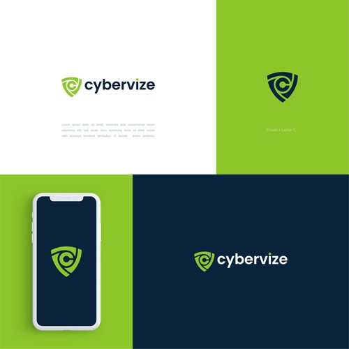 Logo & Style Cybervize Design by Efsa