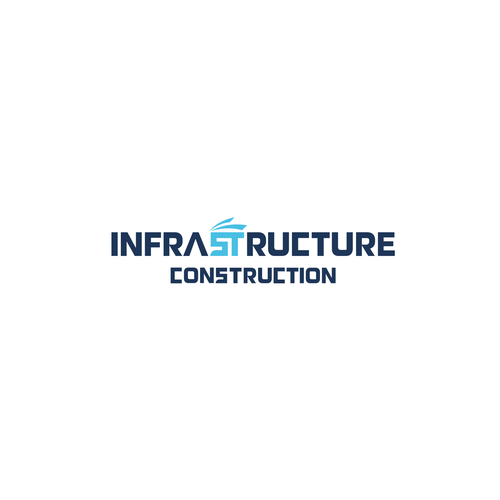"Infrastructure Construction" UNIQUE LOGO Design by Madalin✏️