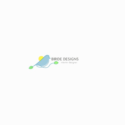 simple design logo to attract sophisticated clients for interior design and architecture Design by BerNadettke