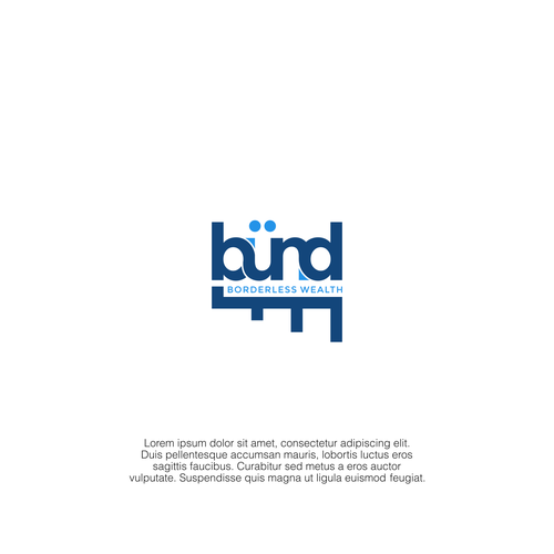 modern minimal logo for Swiss German private bank Design by DSGNESIA™