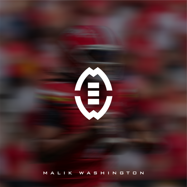 Logo for Football Player