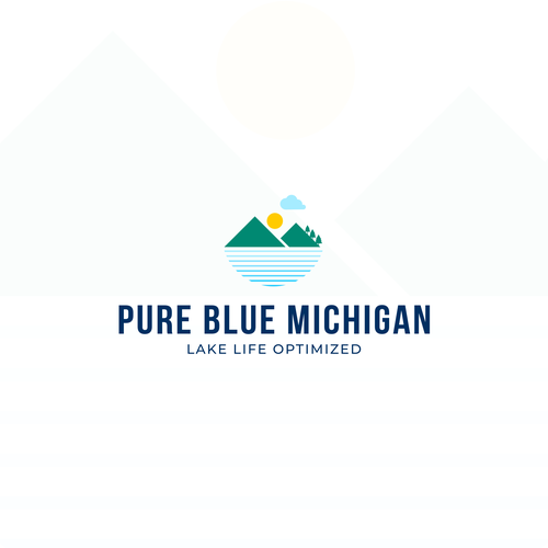 Pure Blue Michigan Design by RYVIER22
