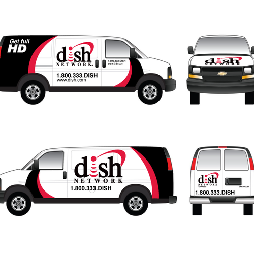 V&S 002 ~ REDESIGN THE DISH NETWORK INSTALLATION FLEET Design by Signfi