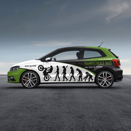 Car, truck or van wrap contest entry by adelea