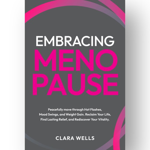 I need a book cover that connects with women about menopause Design by Creative_Crafter