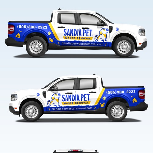 Half Wrap for business fleet vehicles Design by DuhaCreative