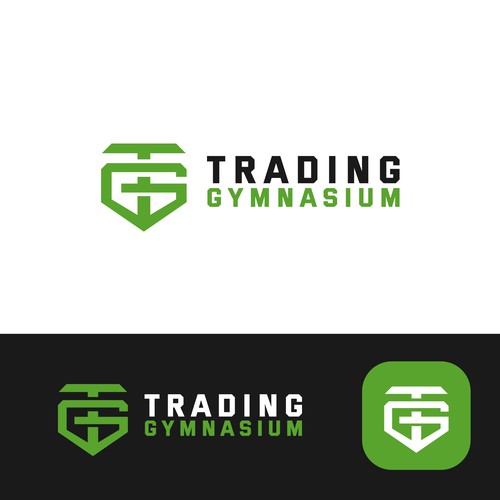 Logo for "Trading Gymnasium" for a stock market company Design by apria12®