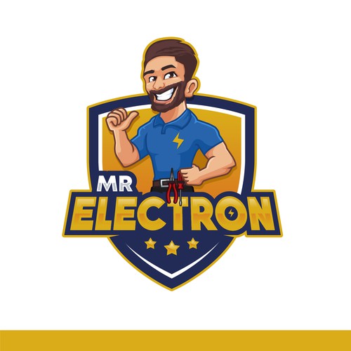 Design a logo for MR ELECTRON the electrical specialist Design by Gr8 ART