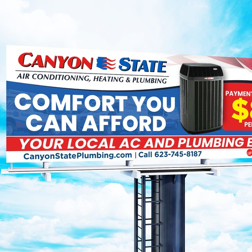 Design An Eye-Catching Billboard For An HVAC Company Design réalisé par GrApHiC cReAtIoN™