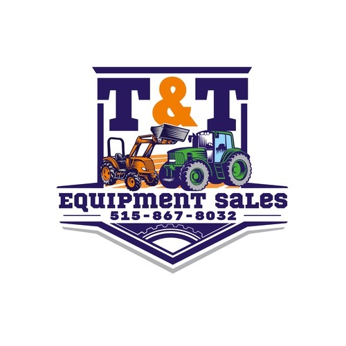 Farm equipment dealer looking for good eye catching logo Diseño de sowza