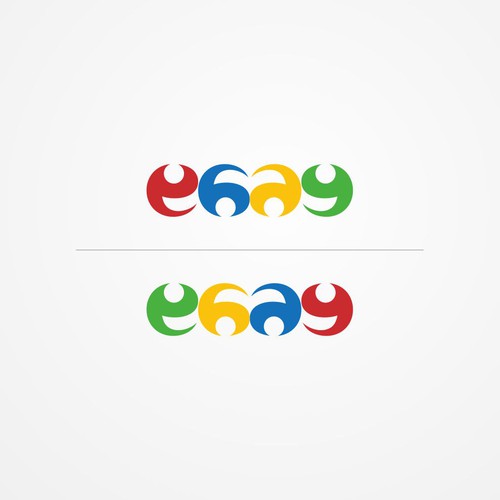 99designs community challenge: re-design eBay's lame new logo! Design by Banana Lover