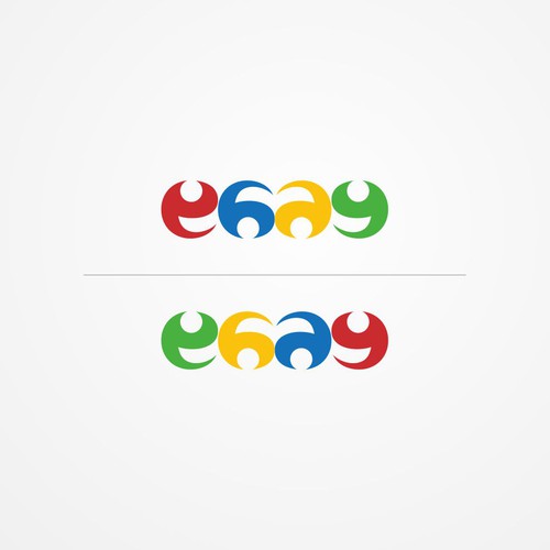 Diseño de 99designs community challenge: re-design eBay's lame new logo! de Banana Lover