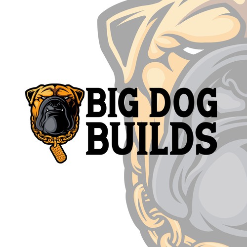 Big Dog Builds Logo Design by marcuz030