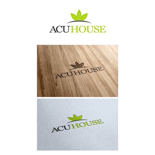 Acu House Logo for Women Wellness Centre Design by Keener