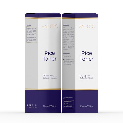 Design a cosmetics box to help people glow Design by interaksi