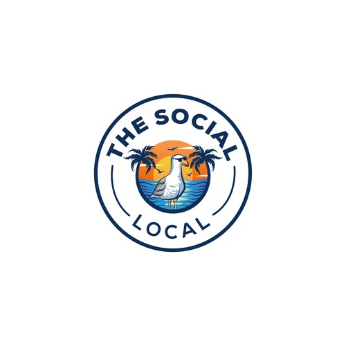 Beachy Clothing Brand Logo Design by smitadesign