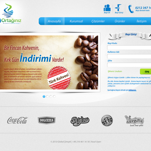 Web page design contest entry by Pro+AMEN