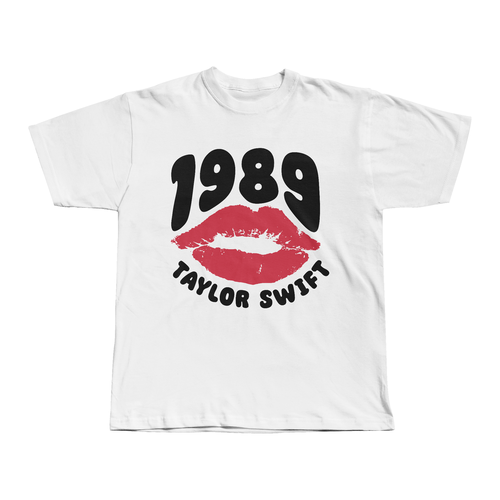 Taylor The Swift T Shirt Per Le Donne - Oversize Girocollo 1989