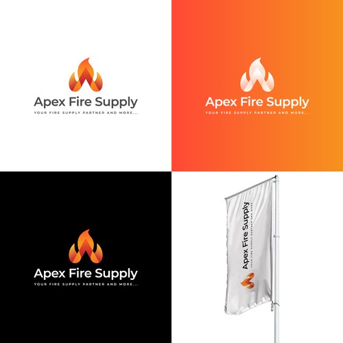 Design Apex Fire Supply Logo Wanted di thetamlika®