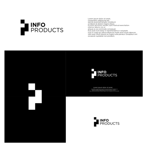 InfoProducts.com - Logo & Branding Design by RowSheet