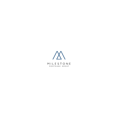 Milestone Mortgage Logo Design by EWMDesigns