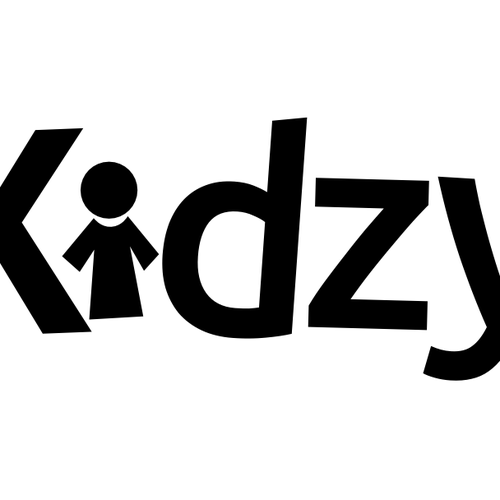 Mobile App Kidzy 2 simple screens + Logo. Design by LELM7