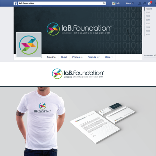 Latin American Genomics (DNA) and DATA analysis Foundation NEEDS LOGO - academic デザイン by HeART