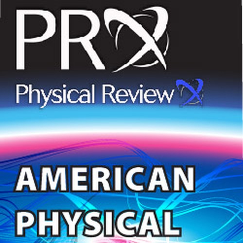 Banner ads for Physical Review X, a journal of physics research