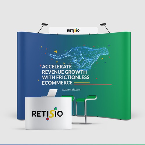 Design a fantastic tradeshow booth for enterprise SaaS company / eCommerce platform Design by artsun