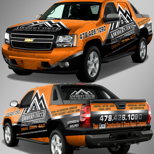 Design a Truck Wrap Design by Lumina CreAtive