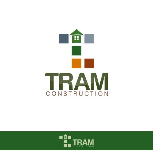 logo for TRAM Construction デザイン by foggyboxes