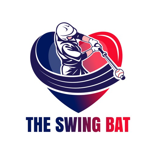 Create a Baseball themed creative logo for The Swing Bat | Logo ...