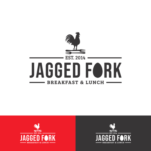 The Jagged Fork Design by crapit