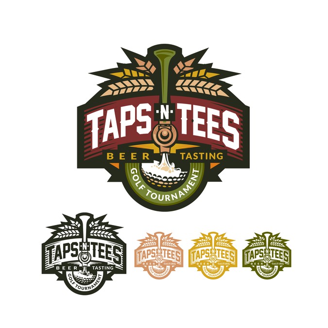 Beer tasting golf tournament needs great logo to have on tap Logo