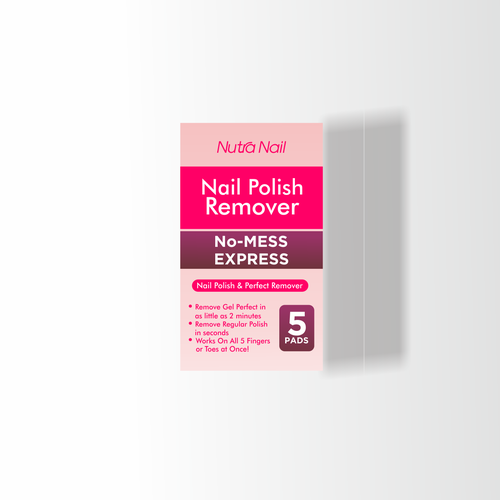 Nutra Nail Gel Remover Design by Checkmates